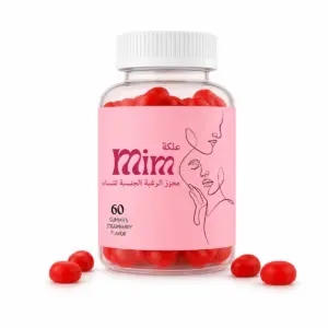 MIM Beauty Women’s Libido Support Gummies – Strawberry – 60 Count