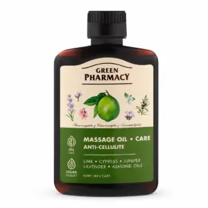Green Pharmacy Anti-Cellulite Massage Oil – Lime, Citrus & Juniper – 200ml