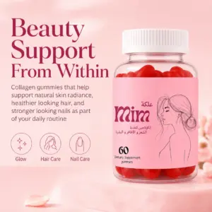 MIM Beauty Collagen Gummies – Hair, Skin & Nails – 60 Count