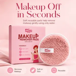 MIM Beauty Reusable Makeup Remover Pads – Microfiber
