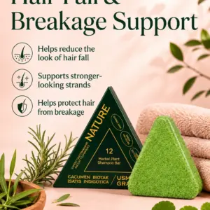 Nature 12 Herbs Shampoo Bar – Cacumen Biota, Usman Grass & Knotgrass