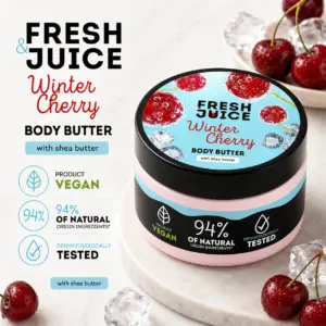 Fresh Juice Body Butter – Winter Cherry with Shea Butter