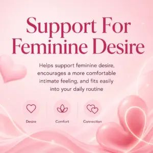 MIM Beauty Women’s Libido Support Gummies – Strawberry – 60 Count