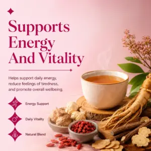 MIM Beauty Men’s Vitality Tea – 12 Herbal Tea Bags