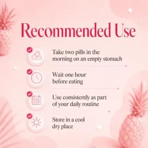 Pineapple Weight Loss Pills by Mim Beauty