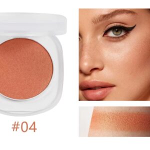 MIM Beauty Blushes - Peach Coral Shimmer #04