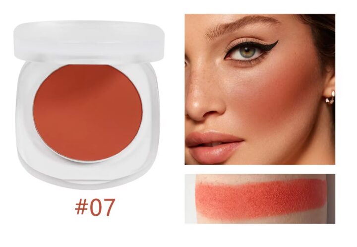 MIM Beauty Pressed Blush - Sunset Terracotta - #07