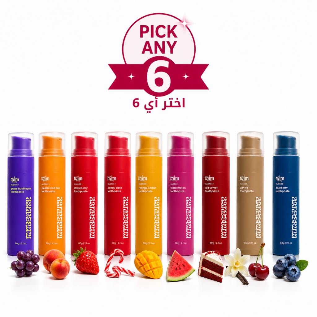 اختاري 6 معاجين أسنان