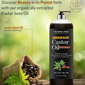 Majestic Pure Jamaican Black Castor Oil - 473ml
