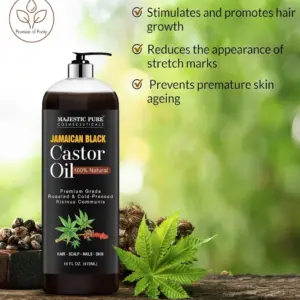 Majestic Pure Jamaican Black Castor Oil - 473ml
