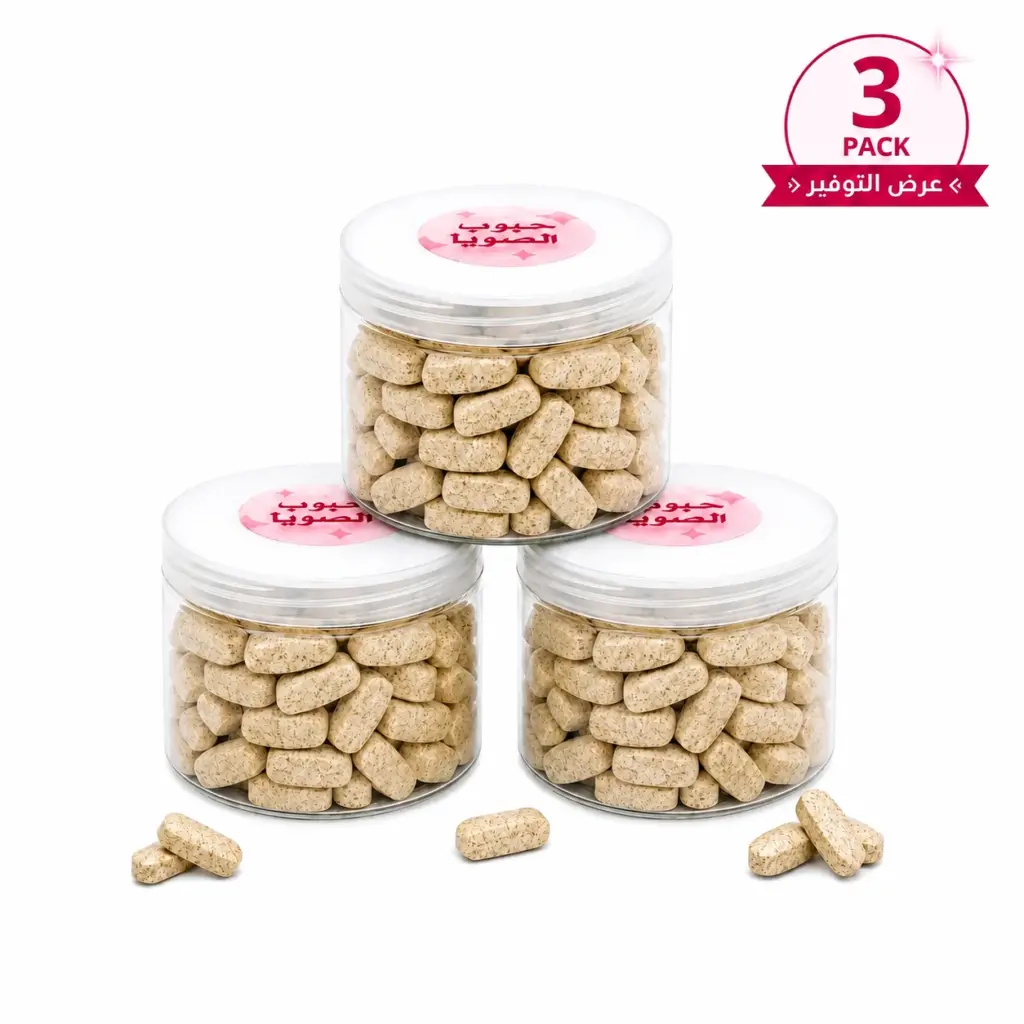 3 × MIM Beauty Natural Soy Tablets – Dietary Supplement