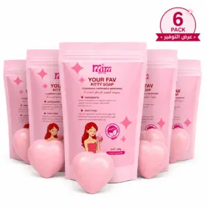 6 × MIM Beauty Kitty Soap – Intimate & Body Care – 100g