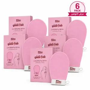 6 × MIM Beauty Korean Exfoliating Glove – Kessa Scrub Mitt